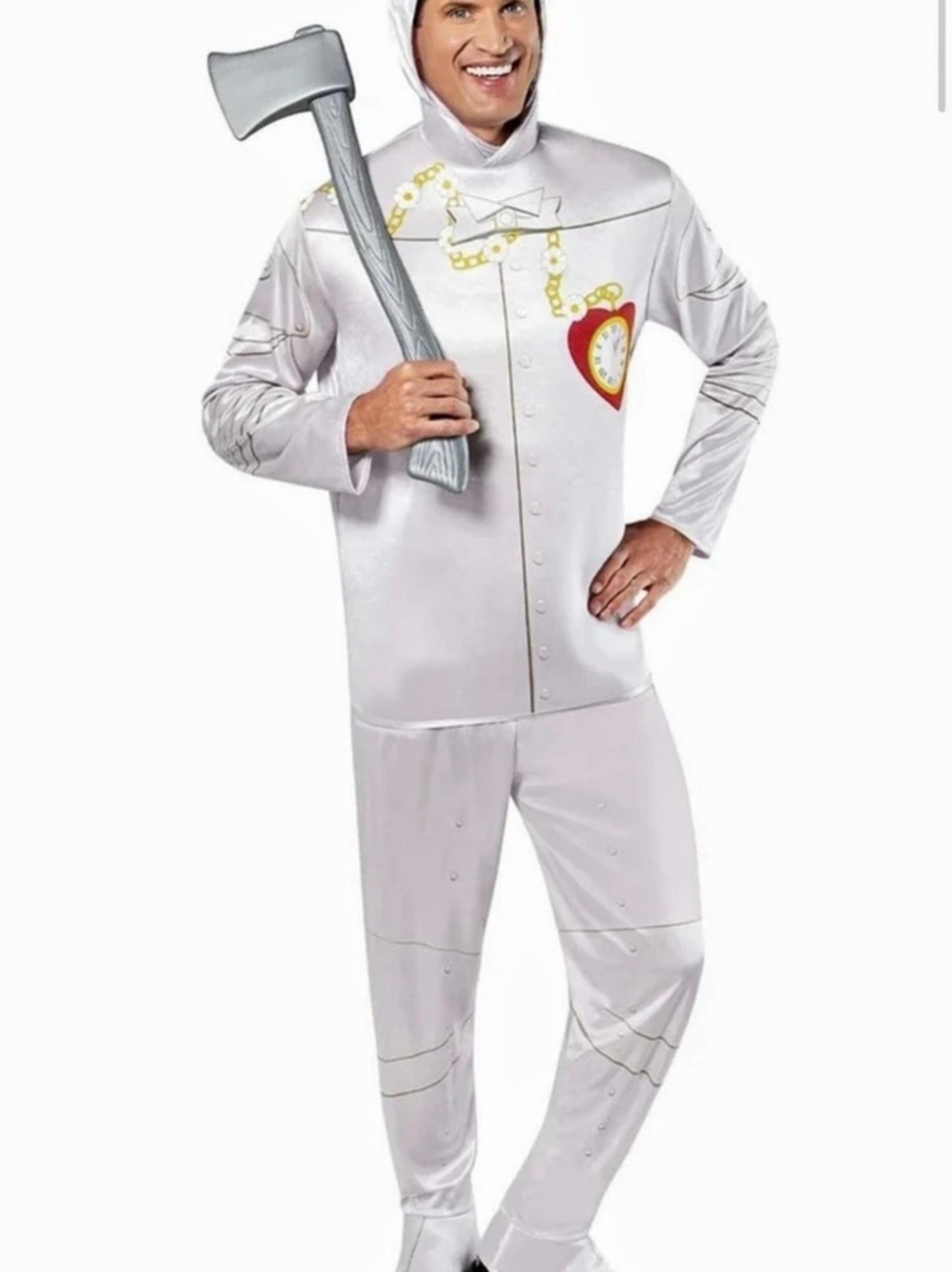 Men's Wizard of Oz Tin Man Costume one size only